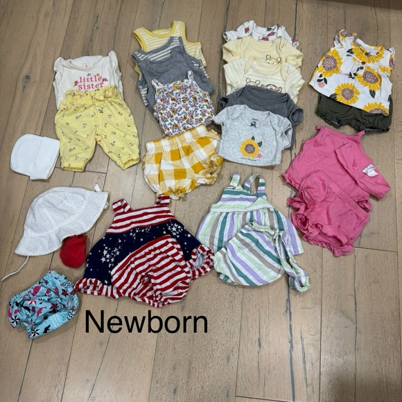 Colorful Newborn Baby Clothing Set